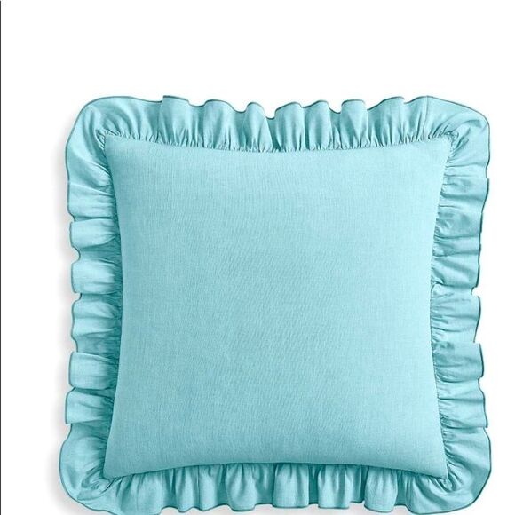 2 X $50 Lucky Brand Cotton Tile Seed Stitch European Sham - Picture 1 of 5